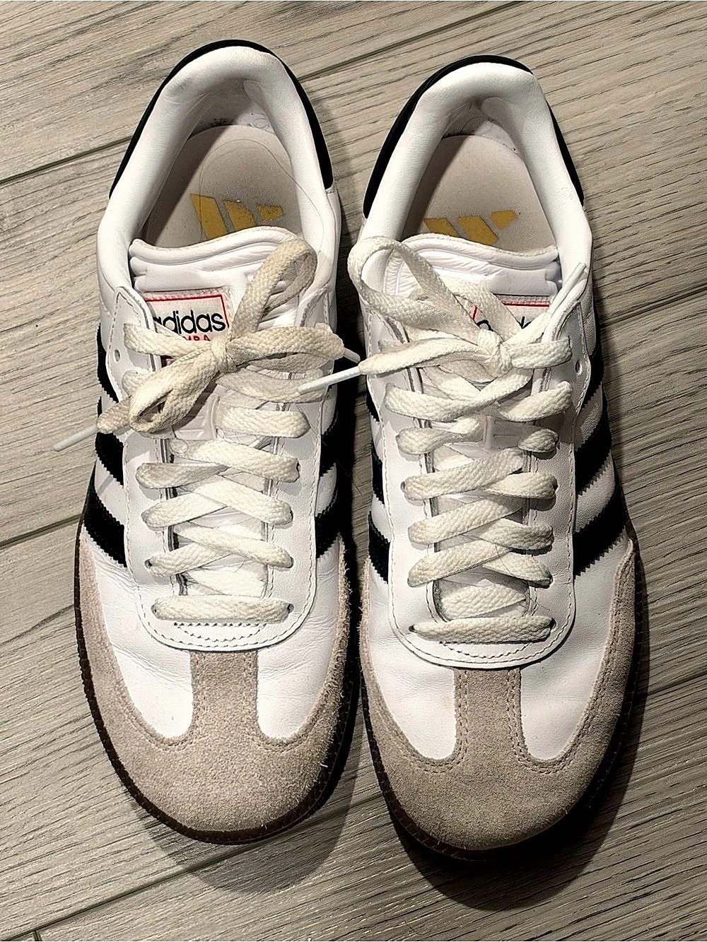 adidas Samba OG Sneakers White & Black US 5.5